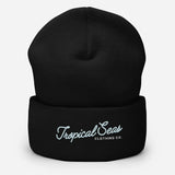 Fancy Tropical Seas Cuffed Beanie