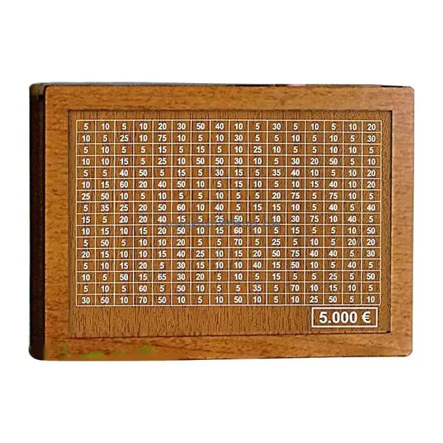 Wooden Piggy Banks Save Money Organization Box
