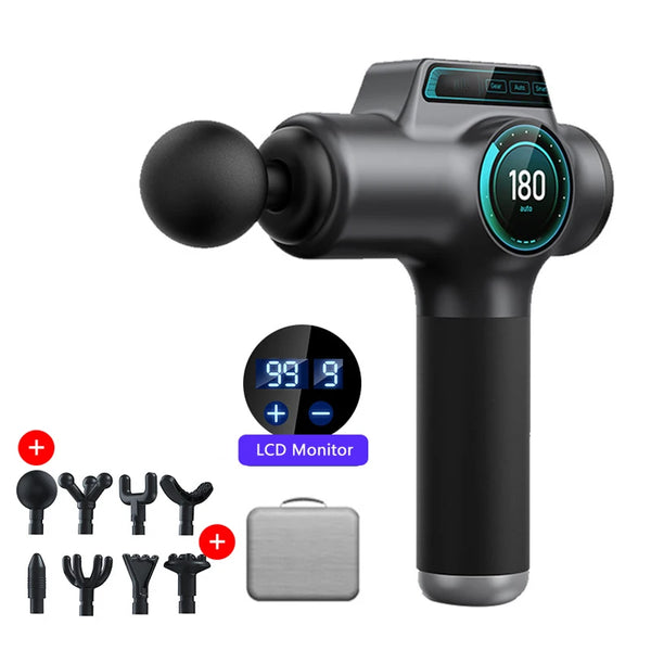 New Massage Gun Massager LCD Screen