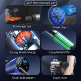 New Massage Gun Massager LCD Screen