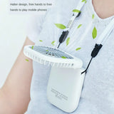 Hanging Neck Fans Mini Portable folding