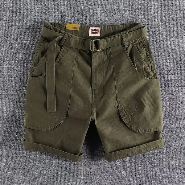 Men's Casual Multi-Pocket Loose Fit Shorts