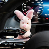 Cute Bowknot Dog Car Wiper Doll