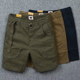 Men's Casual Multi-Pocket Loose Fit Shorts
