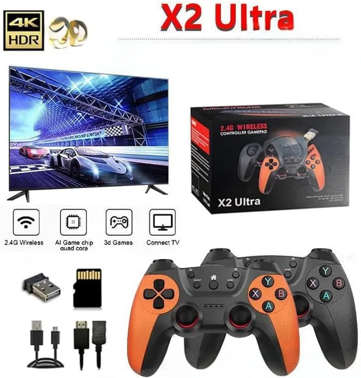 X2 Ultra Retro Game Stick 4K,