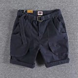 Men's Casual Multi-Pocket Loose Fit Shorts