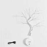 LED Night Light Mini Christmas Tree Copper Wire Garland Lamp