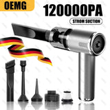 Car Vacuum Cleaner 120000PA Mini Hand held Portable Wireless Cleaner