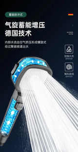 Upgraded 4 Modes High Pressure Shower