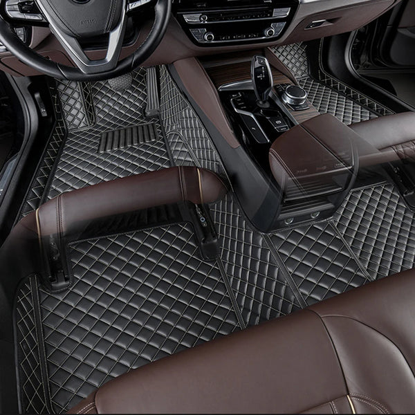 Car Floor Mat FHigh Quality Leather Foot Pad Auto Accessories