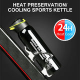 500ml Bike Water Bottle Drink Flask Stainless Steel Cup