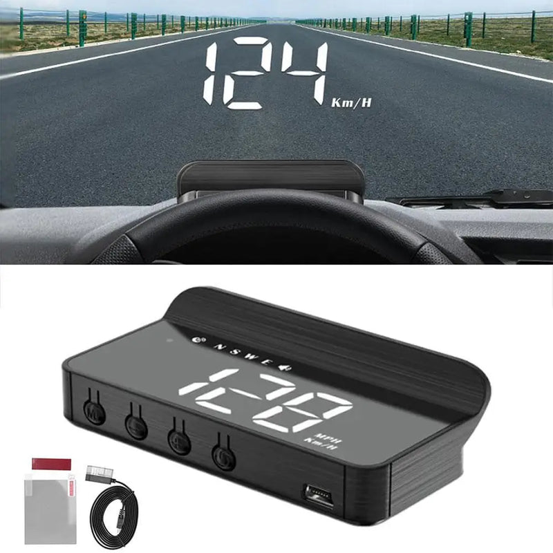 Auto Windshield Speed Projector