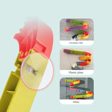 Baby DIY Assembling Track Slide Suction Cup Toys Bath