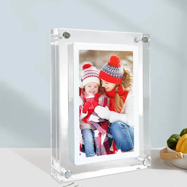 Cuttest Gift Acrylic Digital Photo Frame 5 Inch 1000mAh