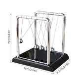 Newton Cradle Balance Steel Balls Science Pendulum