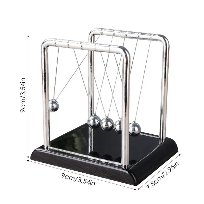 Newton Cradle Balance Steel Balls Science Pendulum