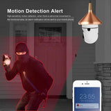 YI IOT WiFi 360° Rotating 1080P Bulb Camera Motion Detection