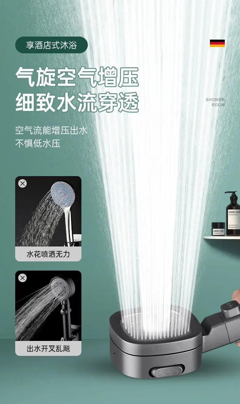Upgraded 4 Modes High Pressure Shower