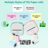 Mini Sticker Printer Phomemo T02 Thermal Portable