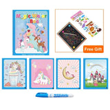 Magic Water Drawing Coloring  Book