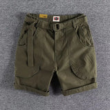 Men's Casual Multi-Pocket Loose Fit Shorts