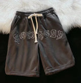 Retro Street Style Casual Shorts for Men