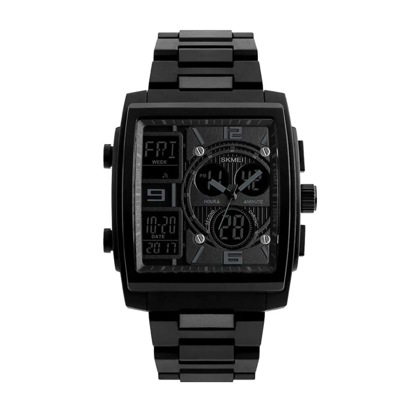 Chronograph Men's Digital Army Military Sport Quartz